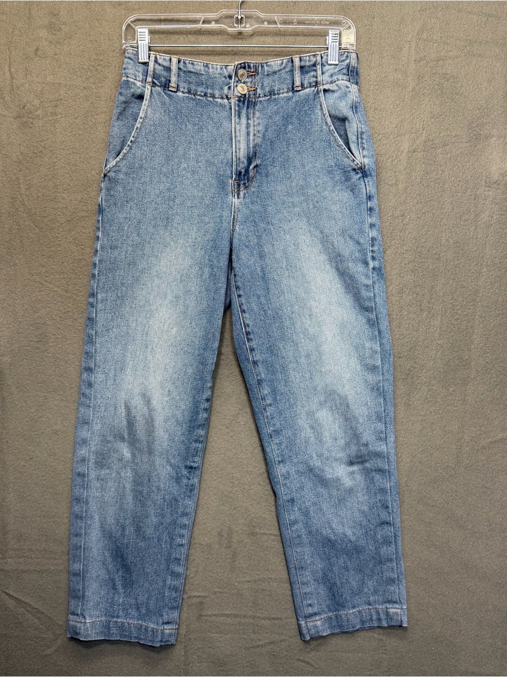 Sz 4 x-long crop American Eagle Outfitters Wide Leg crop Jeans Womens